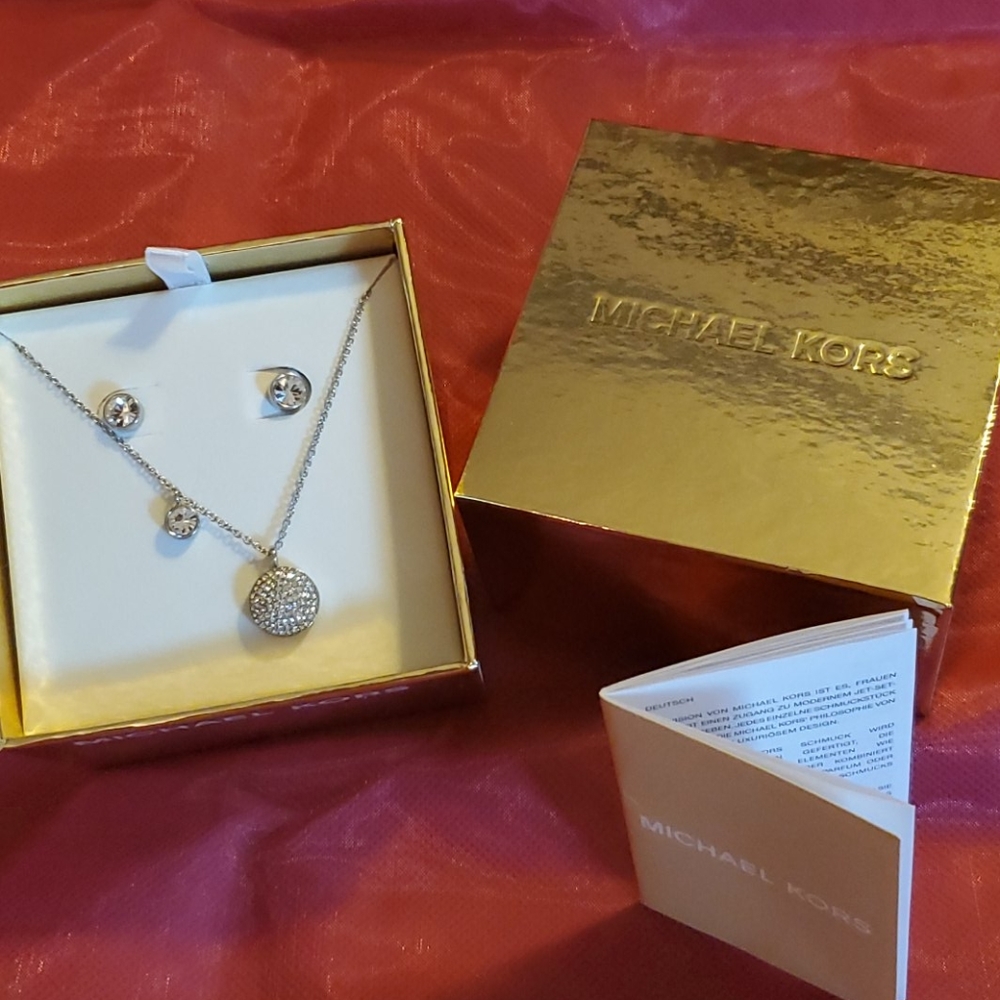 Michael Kors Necklace/ Earring set